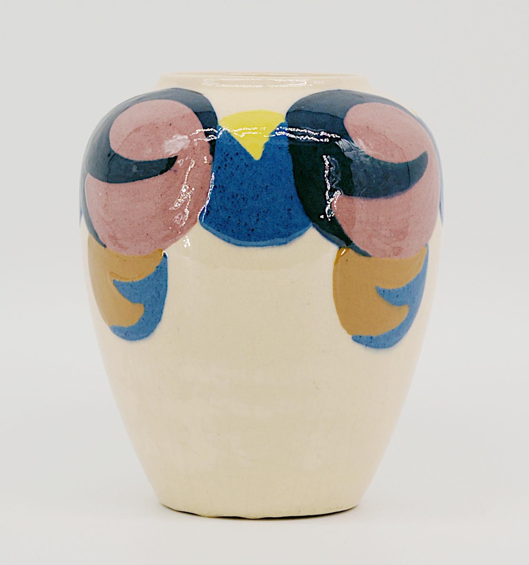 Simone LARRIEU French Art Deco Vase, 1930s For Sale at 1stDibs
