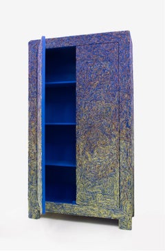 Cotton Cabinet - Blue Yellow