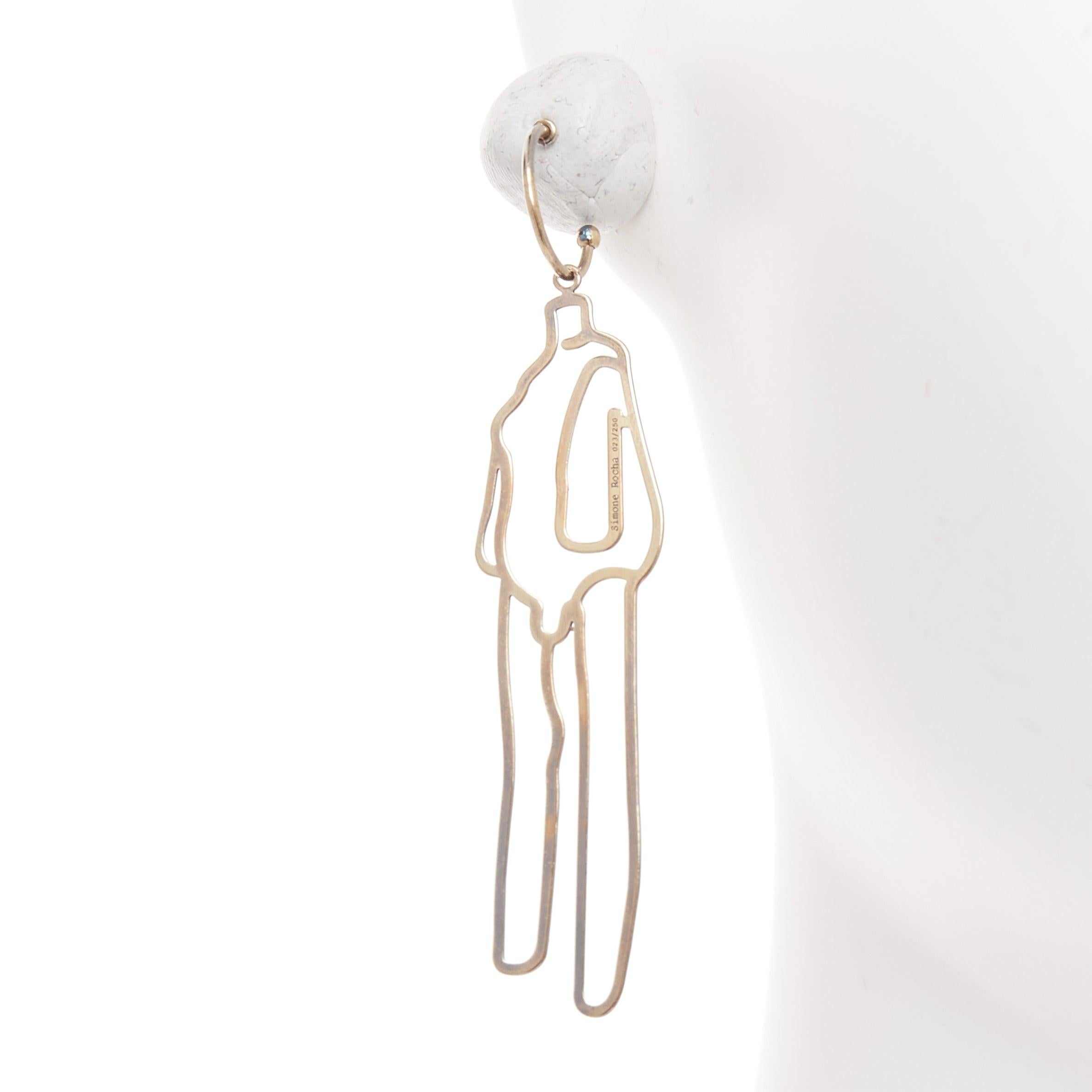 Simone Rocha 2019 Hauser Wirth Louise Bourgeois Senza Titolo 1995 Orecchini Coppia in vendita 1