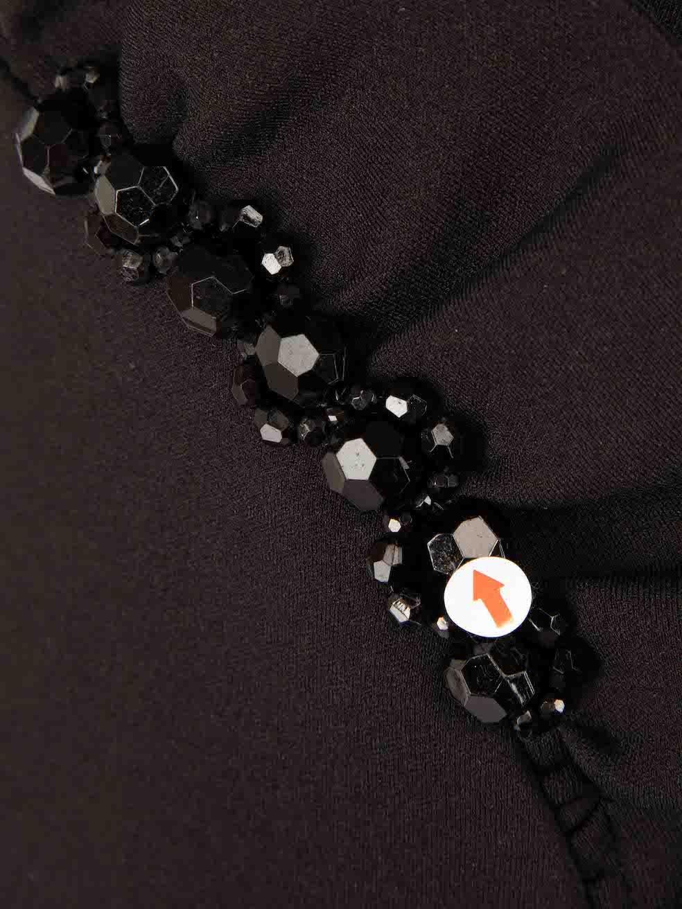 Simone Rocha jupe noire ornée de volants, taille M Excellent état - En vente à London, GB