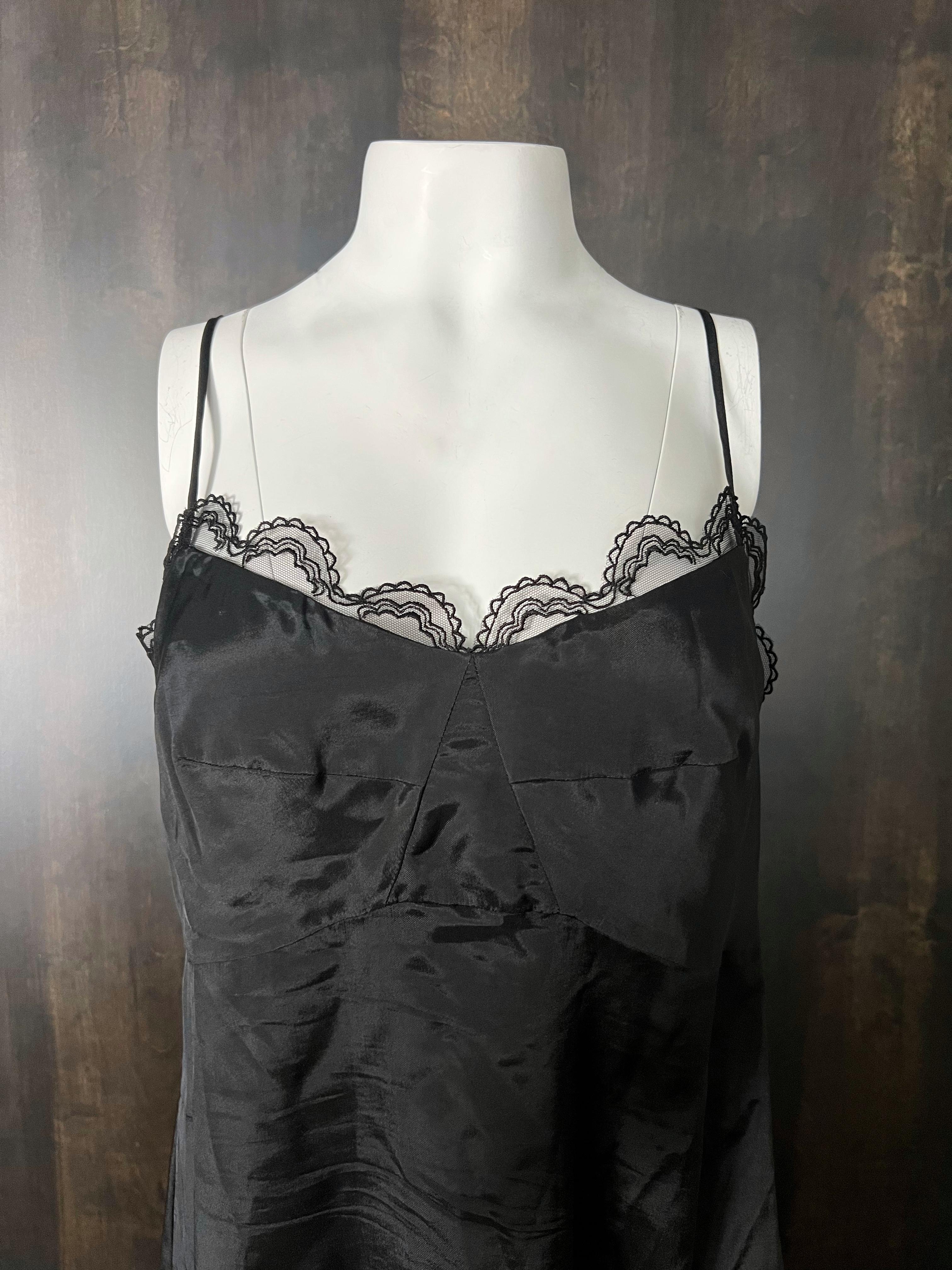 Simone Rocha Black Floral Midi Dress, Size 12 For Sale 1