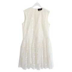 Simone Rocha Besticktes Blasenrock-Kleid