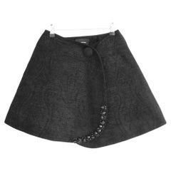 Simone Rocha Fall 2015 Brocade Beaded Skirt
