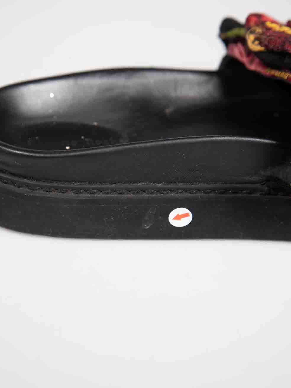 Simone Rocha escarpins à volants en jacquard floral taille IT 37 en vente 2