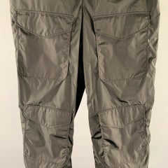 SIMONE ROCHA Größe L Schwarz Polyester Cargo Freizeithose