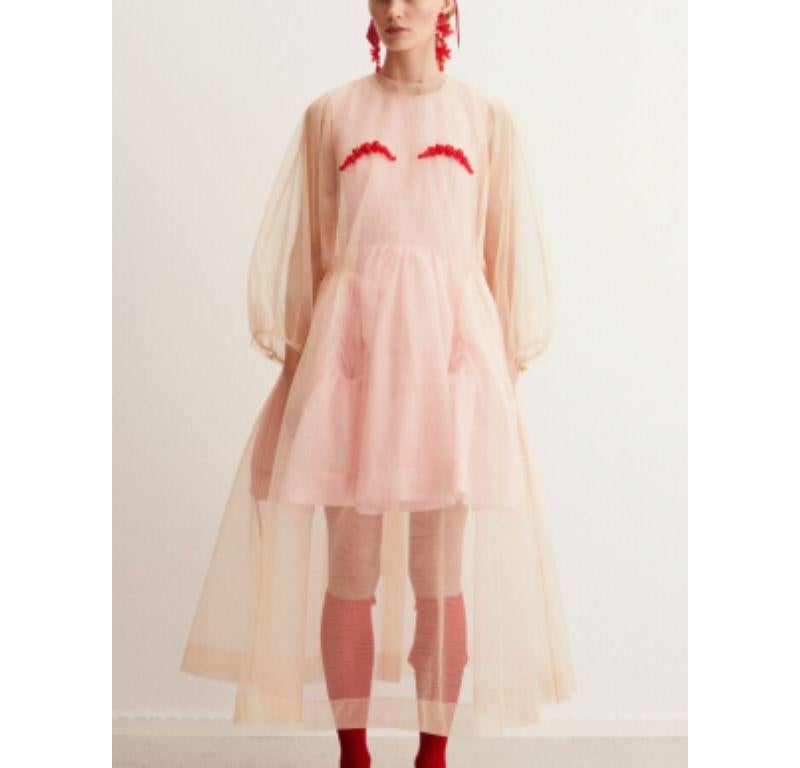 Simone Rocha x H&M Wide Tulle Dress In Excellent Condition In London, GB