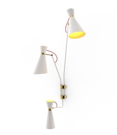 Simone Sconce in Aluminum
