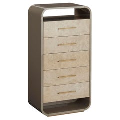 SIMONE Tallboy with five drawers, Available Now