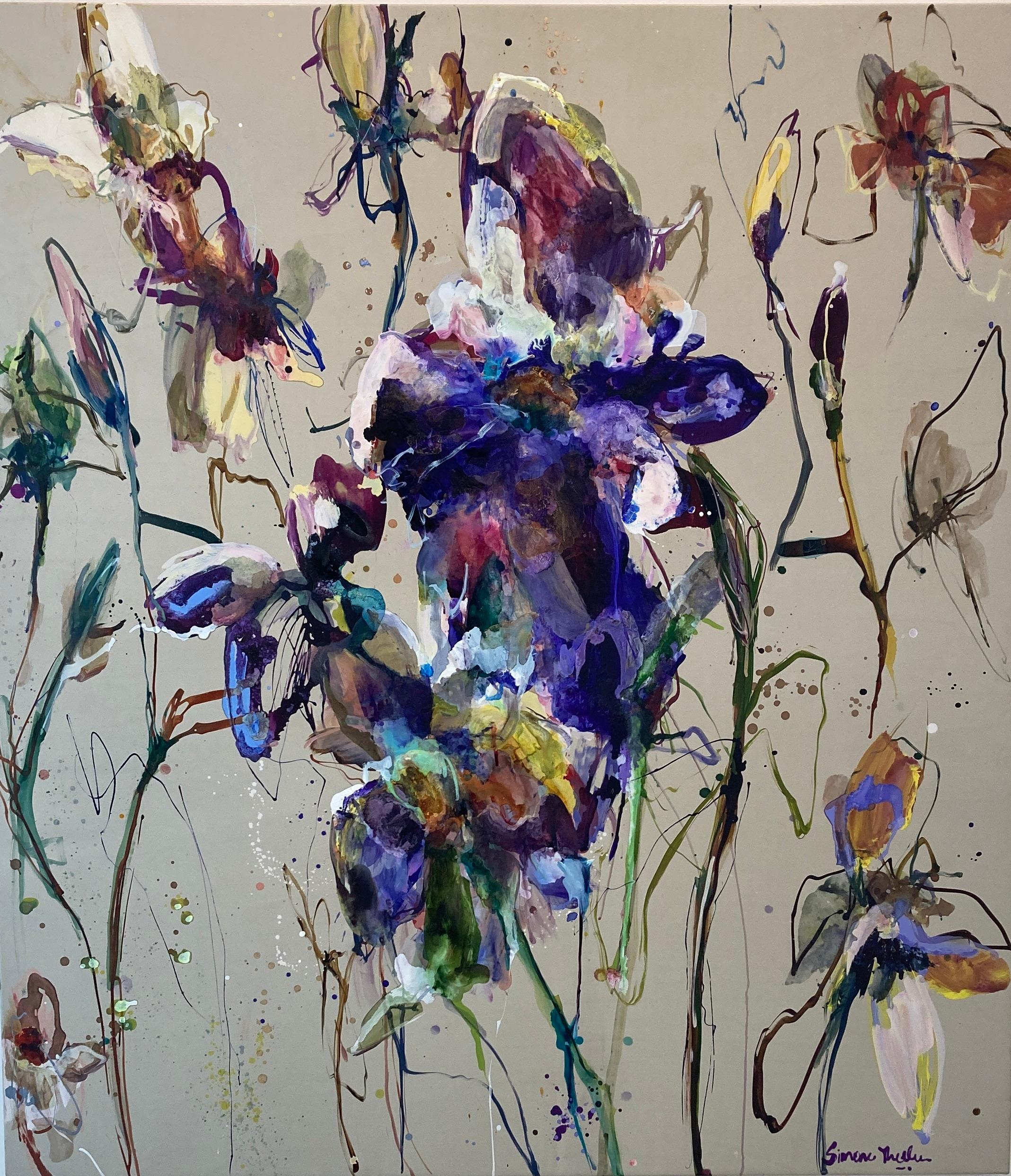 Simone Theelen Figurative Painting - Iris 