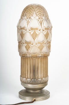 Simonet Frères Éditeurs e Henri Dieupart, Lampada Veilleuse elettrica, 1930 circa