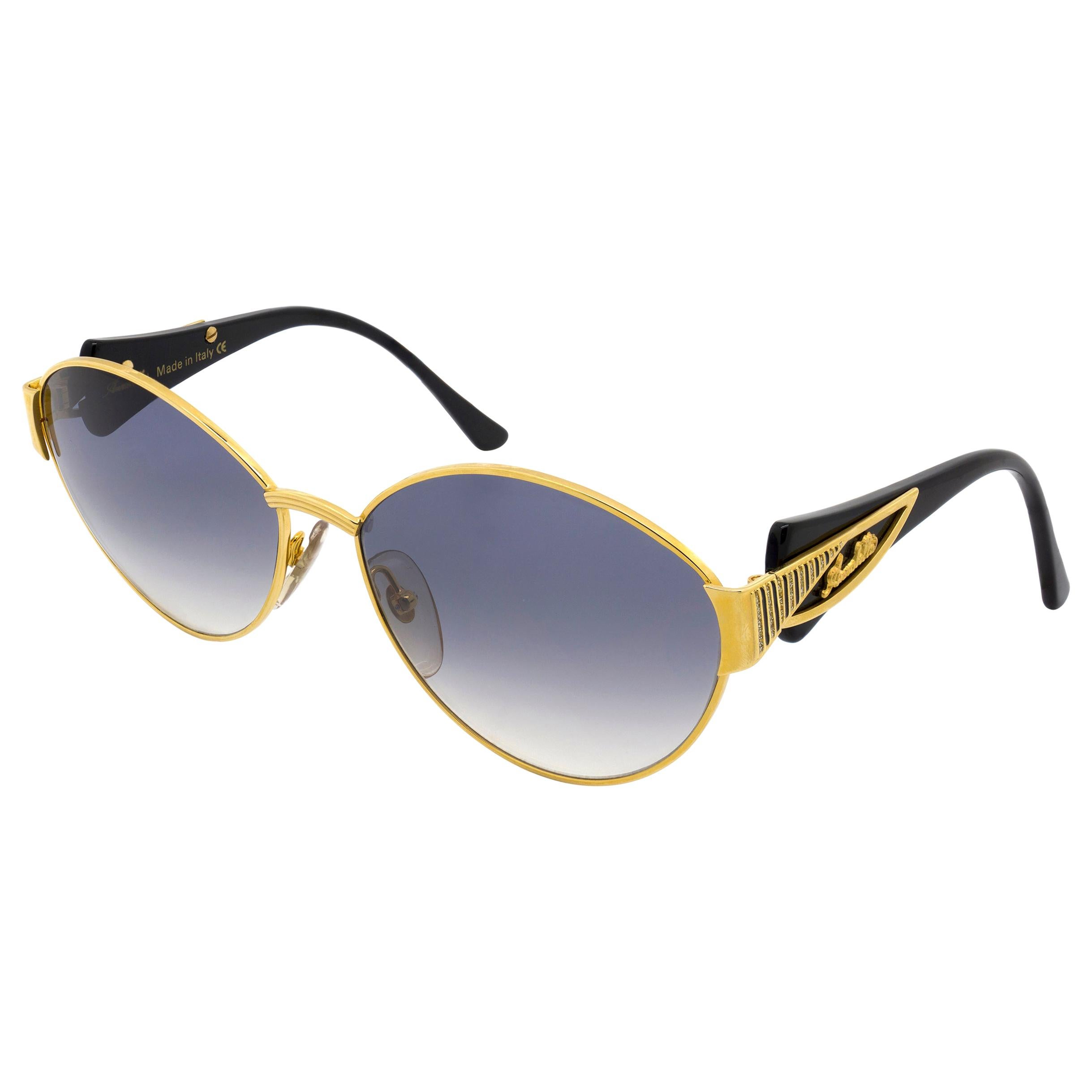 Simonetta Ravizza by Annabella 80s oversized vintage sunglasses For Sale