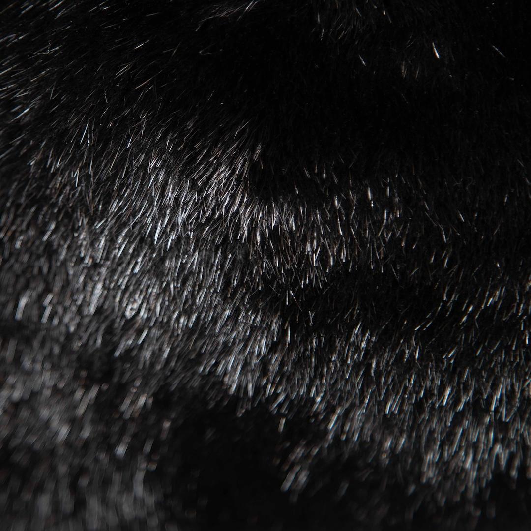 Simonetta Ravizza Furrissima Black Mink Fur Bag 2