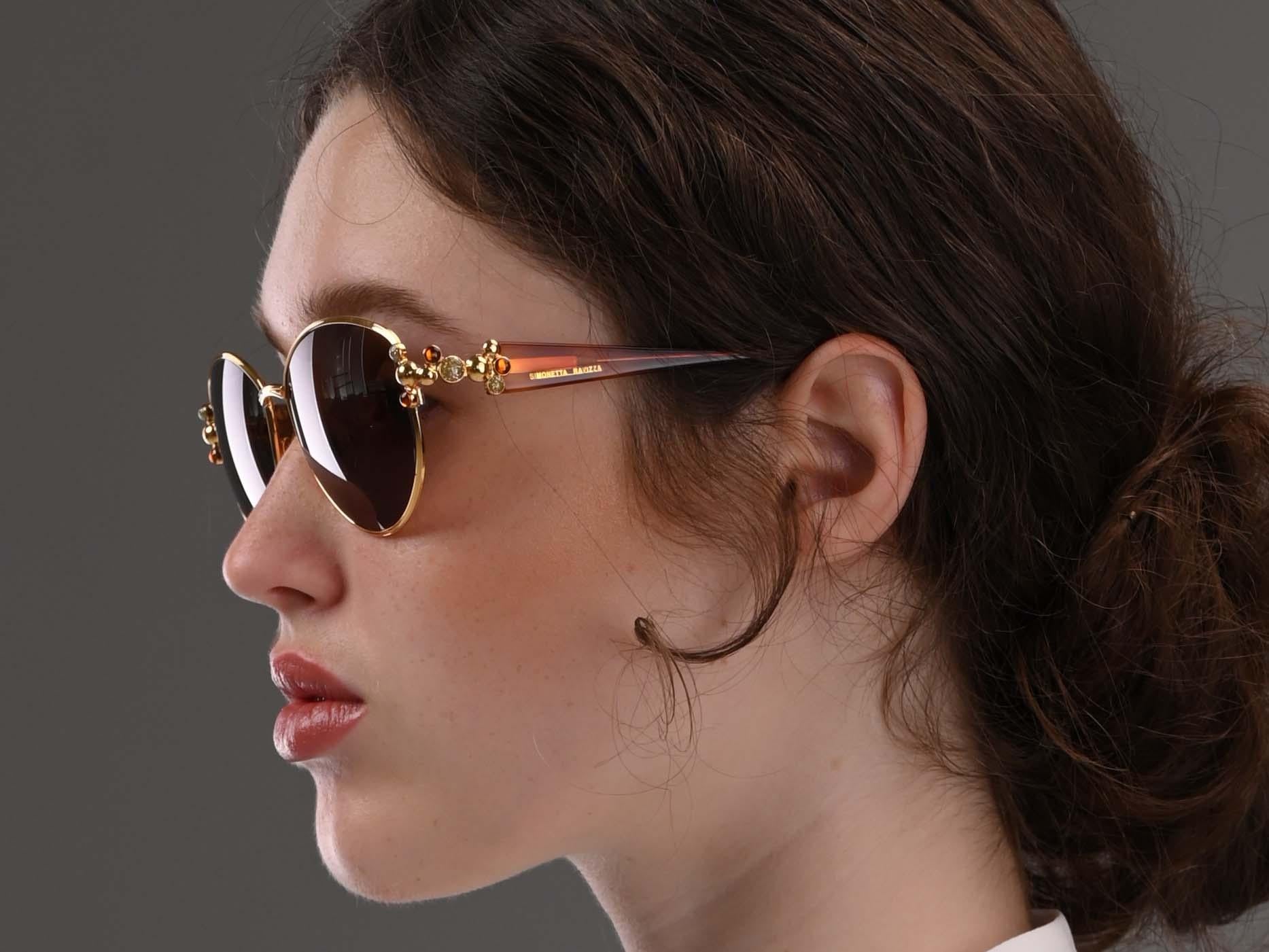 Simonetta Ravizza jewelry vintage sunglasses For Sale 5
