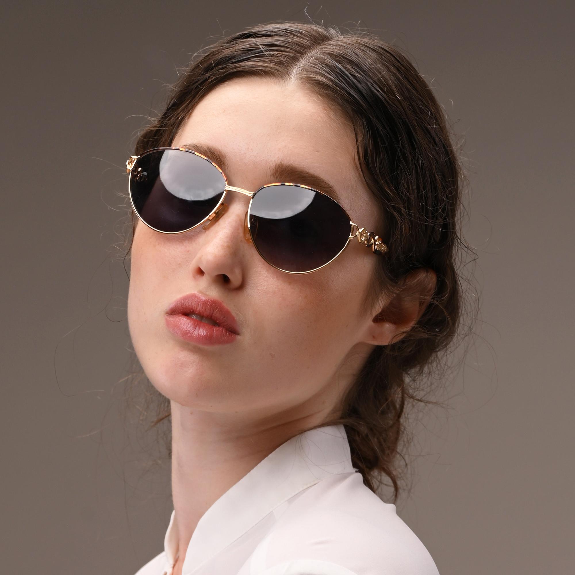 Simonetta Ravizza lunettes de soleil vintage à bijoux en vente 5