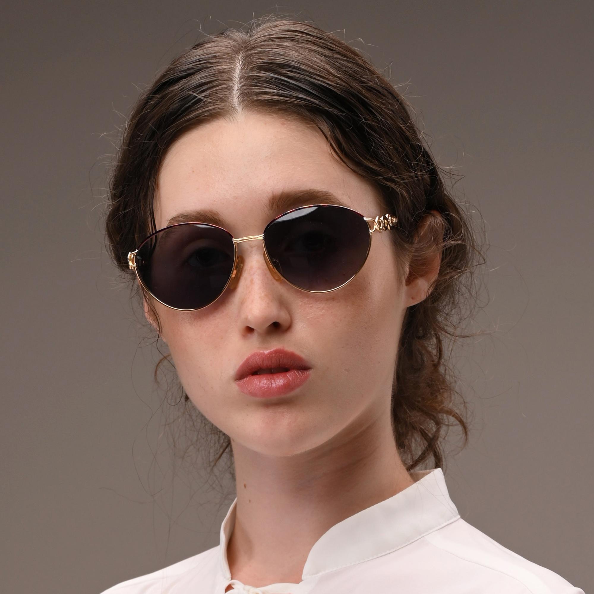 Simonetta Ravizza Vintage Sonnenbrille mit Schmuckelementen im Angebot 5