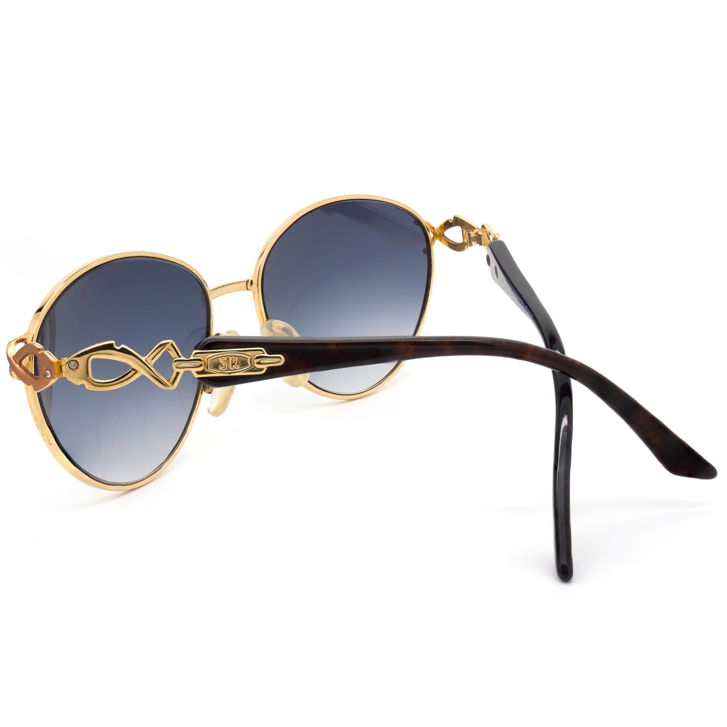 Simonetta Ravizza lunettes de soleil vintage à bijoux Pour femmes en vente