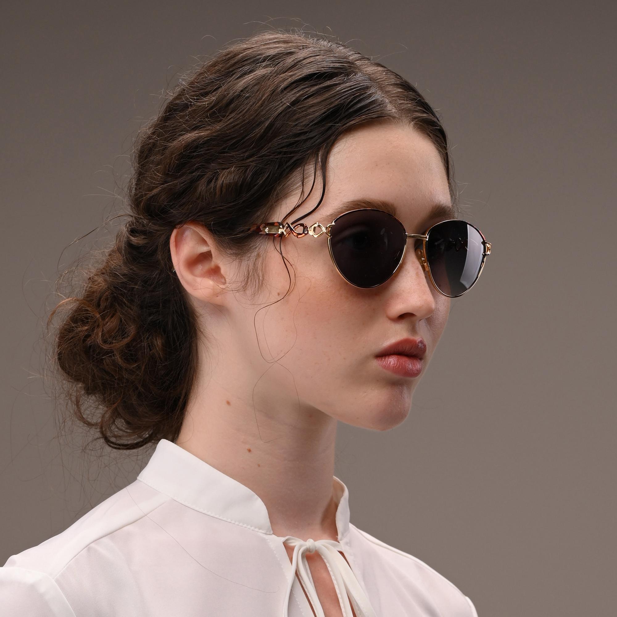 Simonetta Ravizza Vintage Sonnenbrille mit Schmuckelementen im Angebot 1