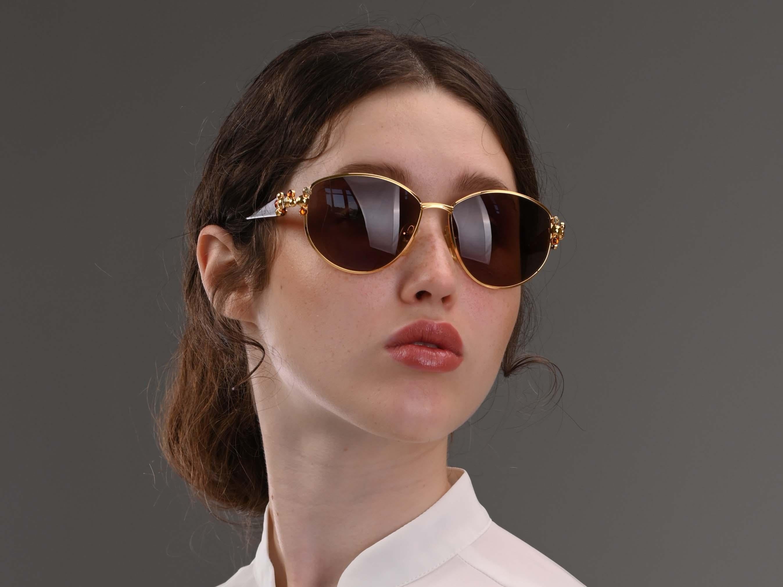 Ravizza-Schmuck Vintage-Sonnenbrille im Angebot 2
