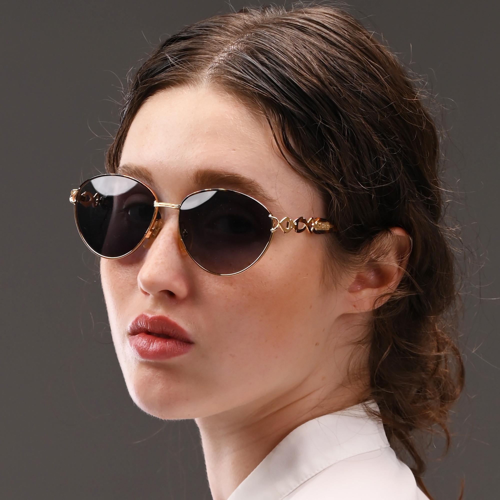 Simonetta Ravizza lunettes de soleil vintage à bijoux en vente 3