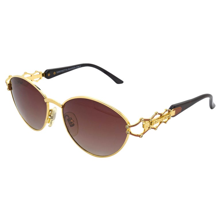 Louis Vuitton x Pharrell Williams Purple Millionaire Sunglasses w/ Gold  Plated For Sale at 1stDibs