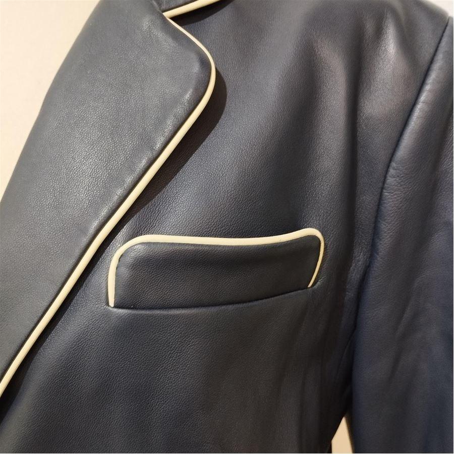Simonetta Ravizza Voile jacket size 46 In Excellent Condition For Sale In Gazzaniga (BG), IT