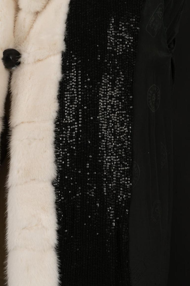 Simonetta Ravizza White Mink Coat 3