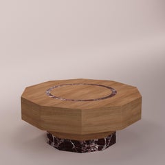 Simoni Coffee Table by Studio Gaïa - Wood & Marble