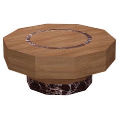 Simoni Coffee Table by Studio Gaïa - Wood & Marble