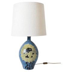Simonot ceramic lamp, 1940s.
