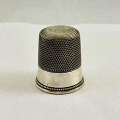 Simons Bros. Sterling Silver Thimble Two oz. Jigger Measure Bar Tool