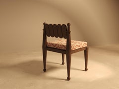 SIMORGH III – Solid Teak with Dedar Upholstery – Sculptural
