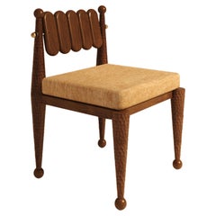 Simorgh IIII Dining Chair in Walnut