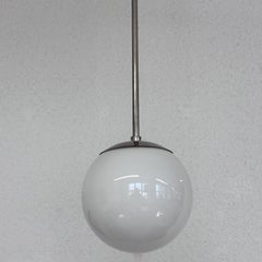 Simple and Elegant Pendant Lamp, By Paavo Tynell For Idman, Finland, 1950s