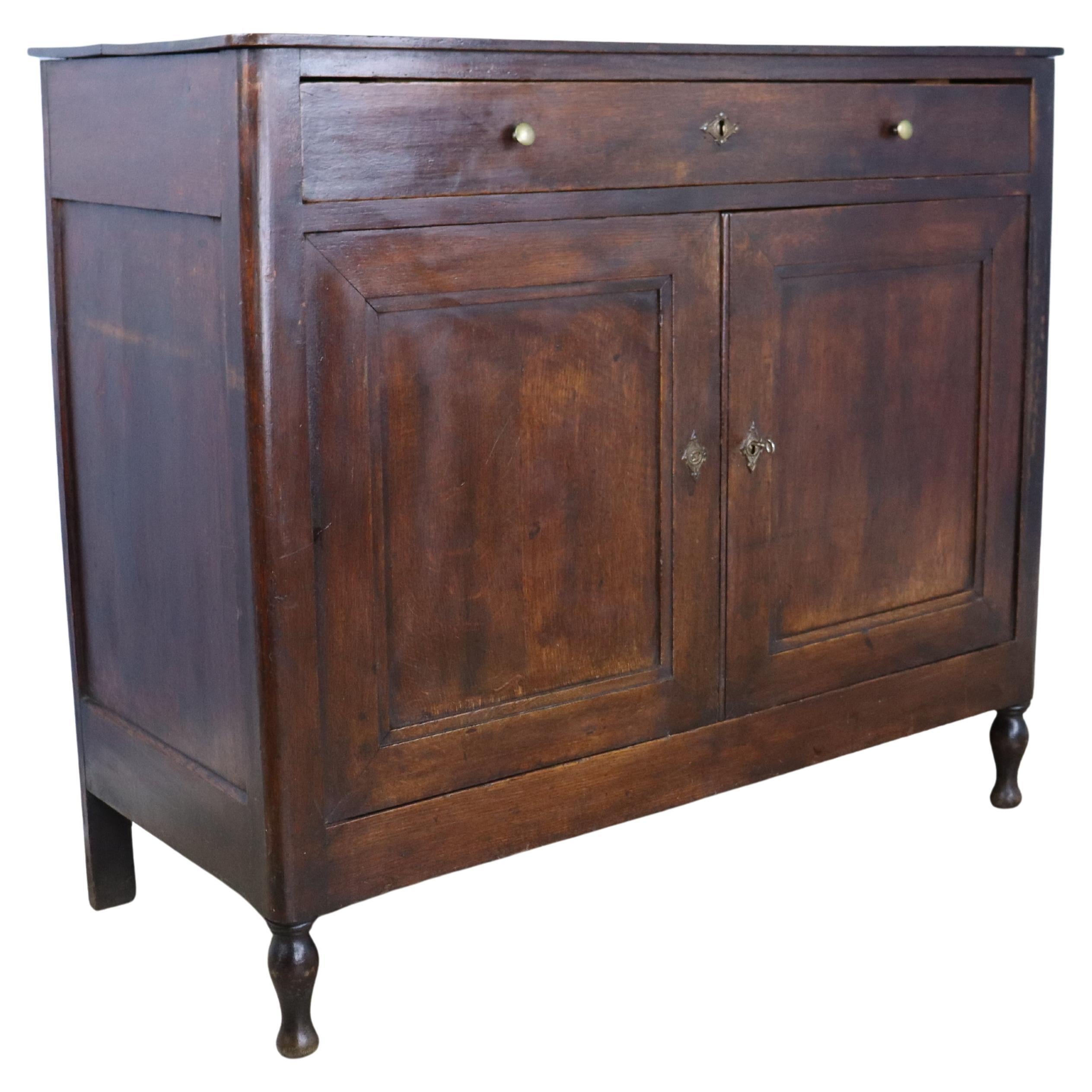 Painted Oak Buffet at 1stDibs