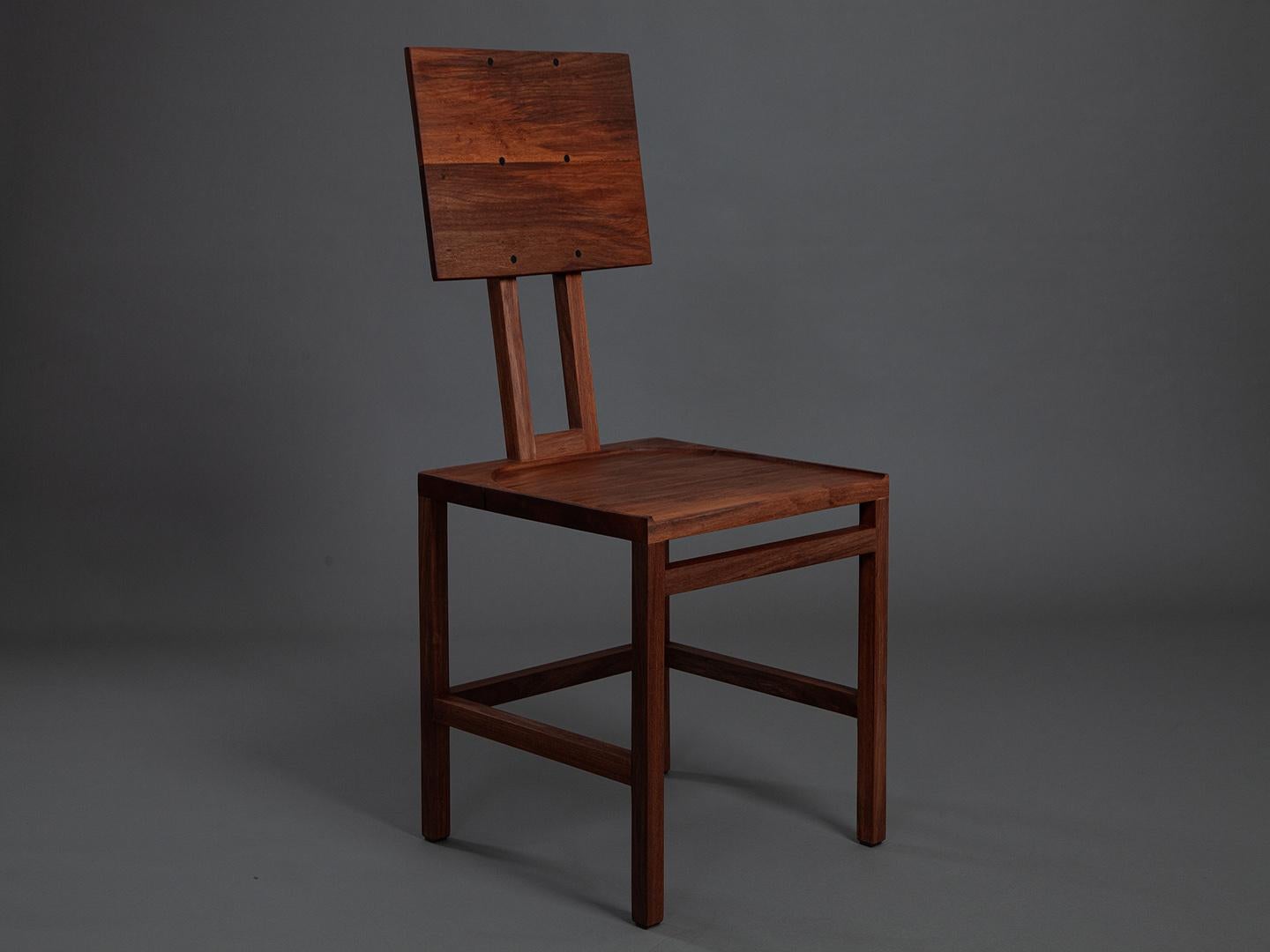 simple chair design wooden