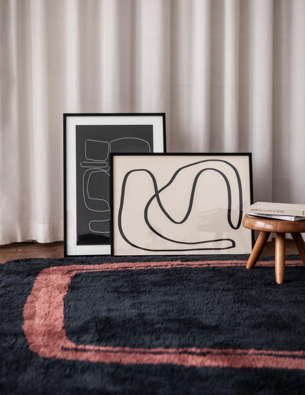 Designed in collaboration with Danish artist Carsten Beck Nielsen. The collection consists of three works of art – Simple object 11, Simple object 18 and Connection – which have been carefully selected and translated into rugs. The rugs are