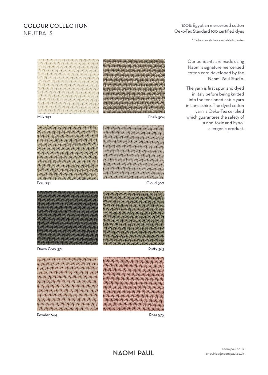 Altro Ciondolo con paralume semplice 03 realizzato a mano, Ø60cm/23,6in in vendita