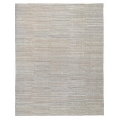 Simple Textured Natural Tonal Wool Rug 14'3''x18'2''
