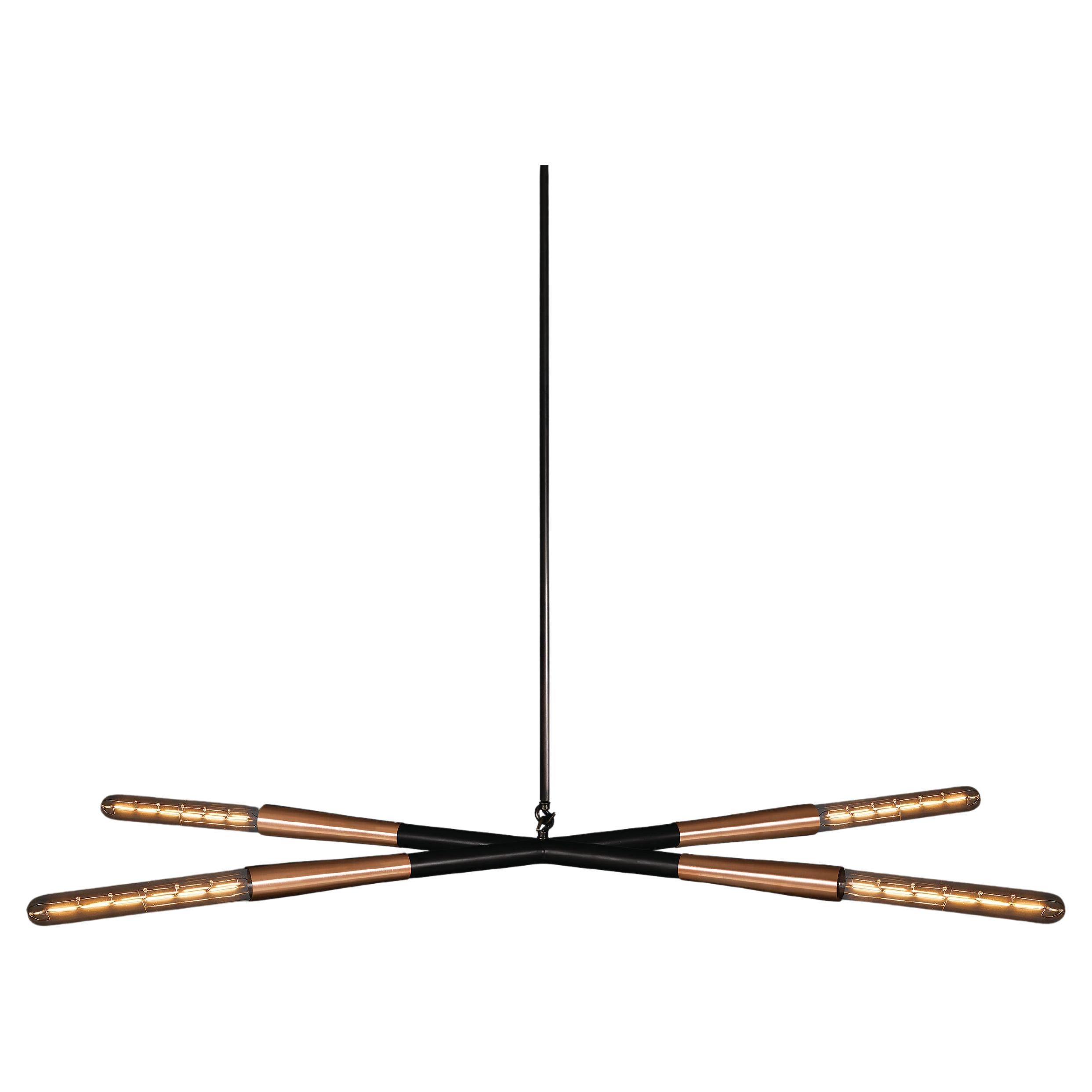 Simple X Pendant Light by Christopher Boots