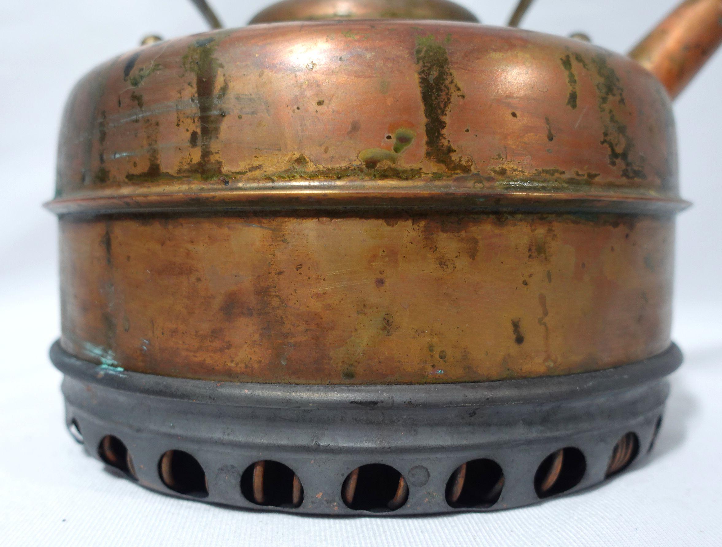 Simplex Buckingham by Newey & Bloomer Copper Rapid Boil Tea Kettle, TC#03 For Sale 1