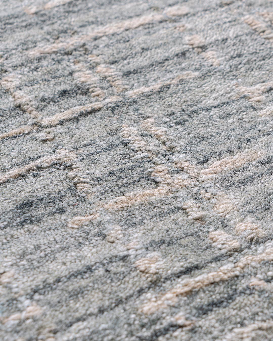 Simplicity Komfort blau beige zeitgenössischen Teppich, 7'9 x 9'11. Wir nennen sie unsere 