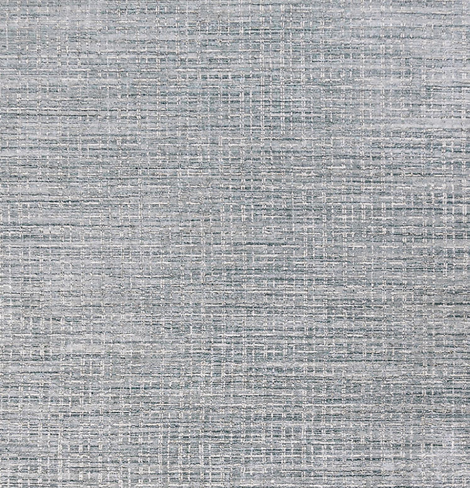 Simplicity Comfort Blau Beige Handwebteppich 12'7 X 13' (Wolle) im Angebot