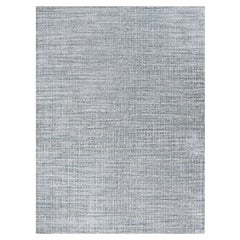 Simplicity Comfort Blue Tapis contemporain tissé à la main