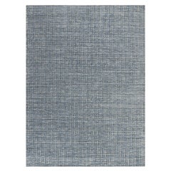 Simplicity Comfort Blue Gray Contemporary Rug  8'11 x 12'