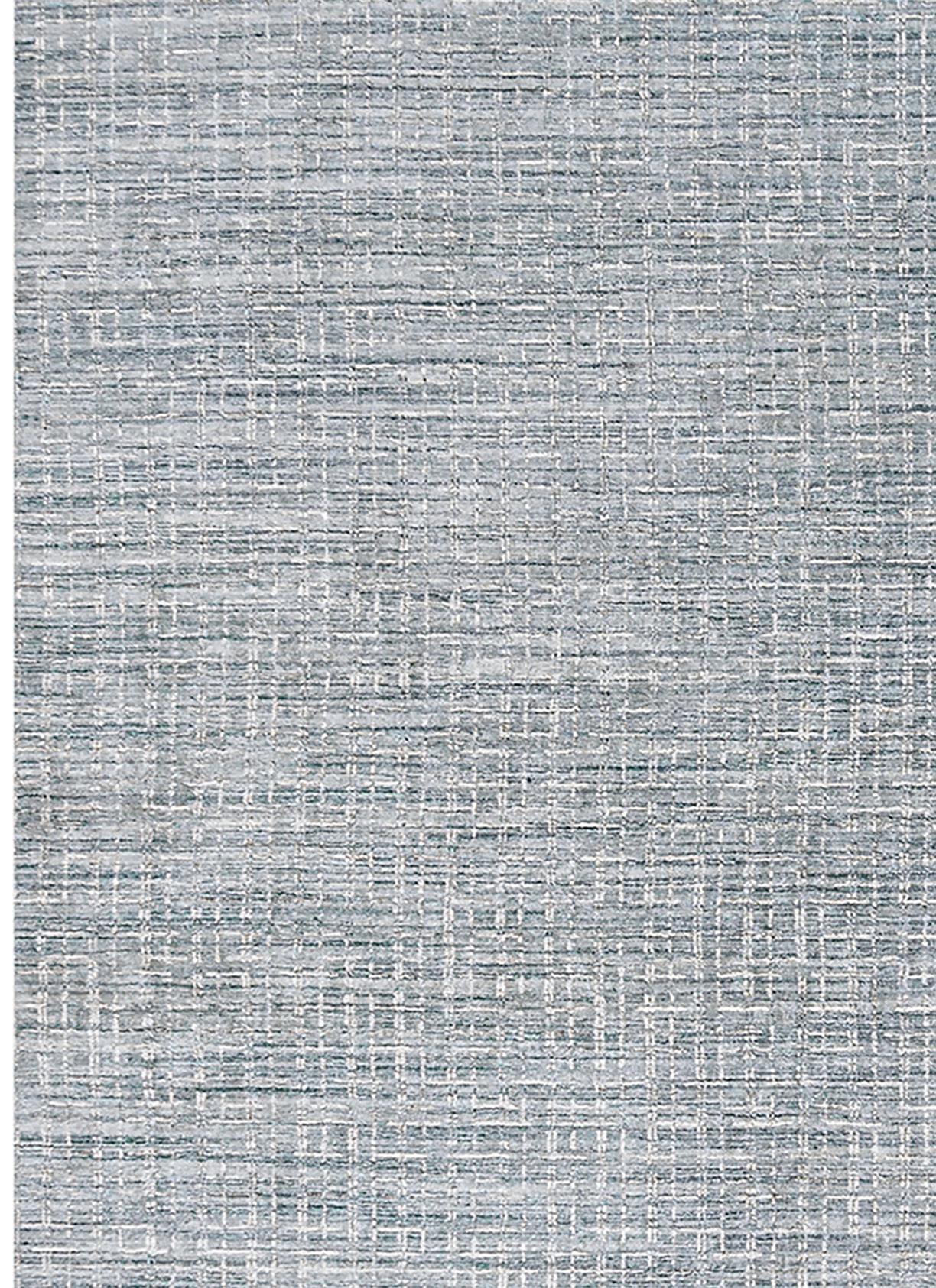 Tappeti per l'area Simplicity Comfort Light Blue Beige, tessuti a mano, 8' X 10' in vendita 1