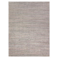 Simplicity Comfort Rose Turquoise Tapis contemporain tissé à la main