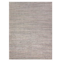 Simplicity Comfort Rose Turquoise Tapis contemporain tissé à la main