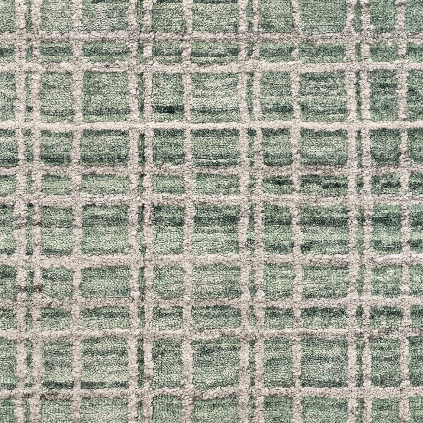 Indien Simplicité et confort vert sarcelle-vert 8'9 x 11'9 en vente