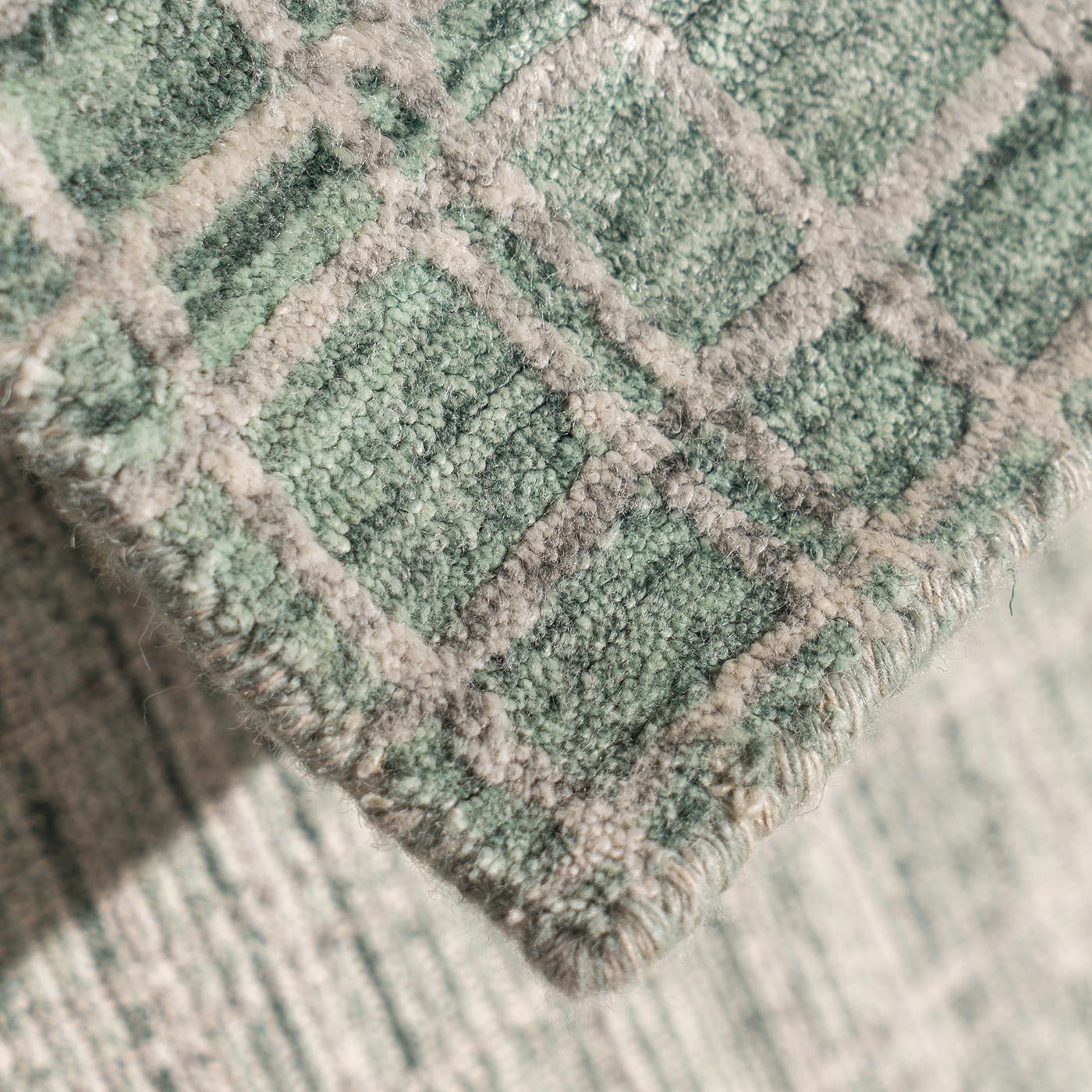 Simplicité et confort vert sarcelle-vert 8'9 x 11'9 Neuf - En vente à New York, NY