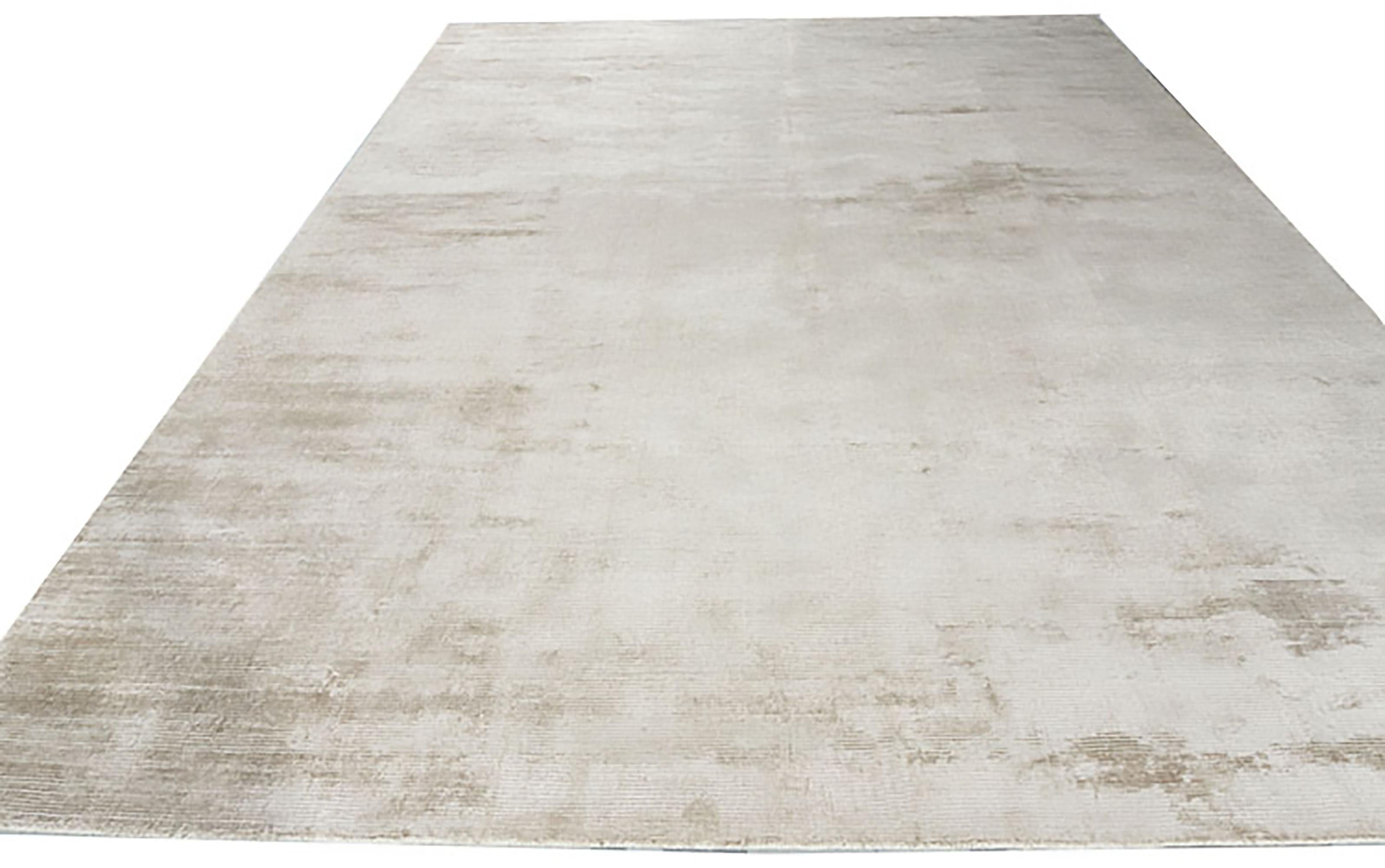 XXI secolo e contemporaneo Tappeto Simplicity Contemporary Taupe-Ivory  9' x 12' in vendita